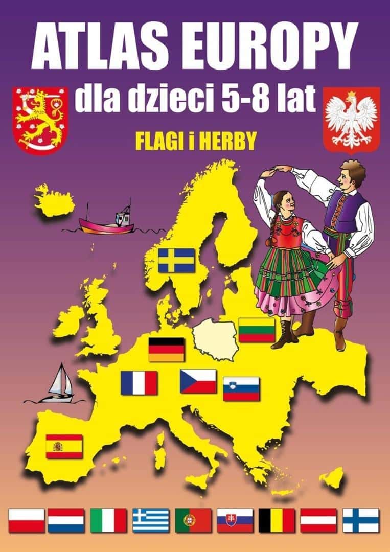 Beata Guzowska Atlas of Europe for children 5-8 years - discover the continent!