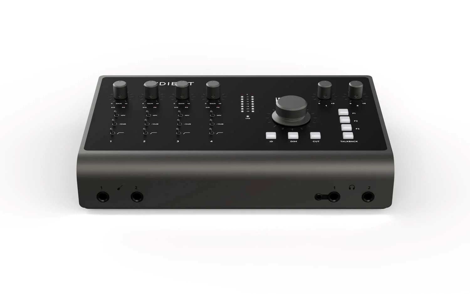 Audient iD44 MKII - USB Audio Interface 20x24 - Professional Sound Quality