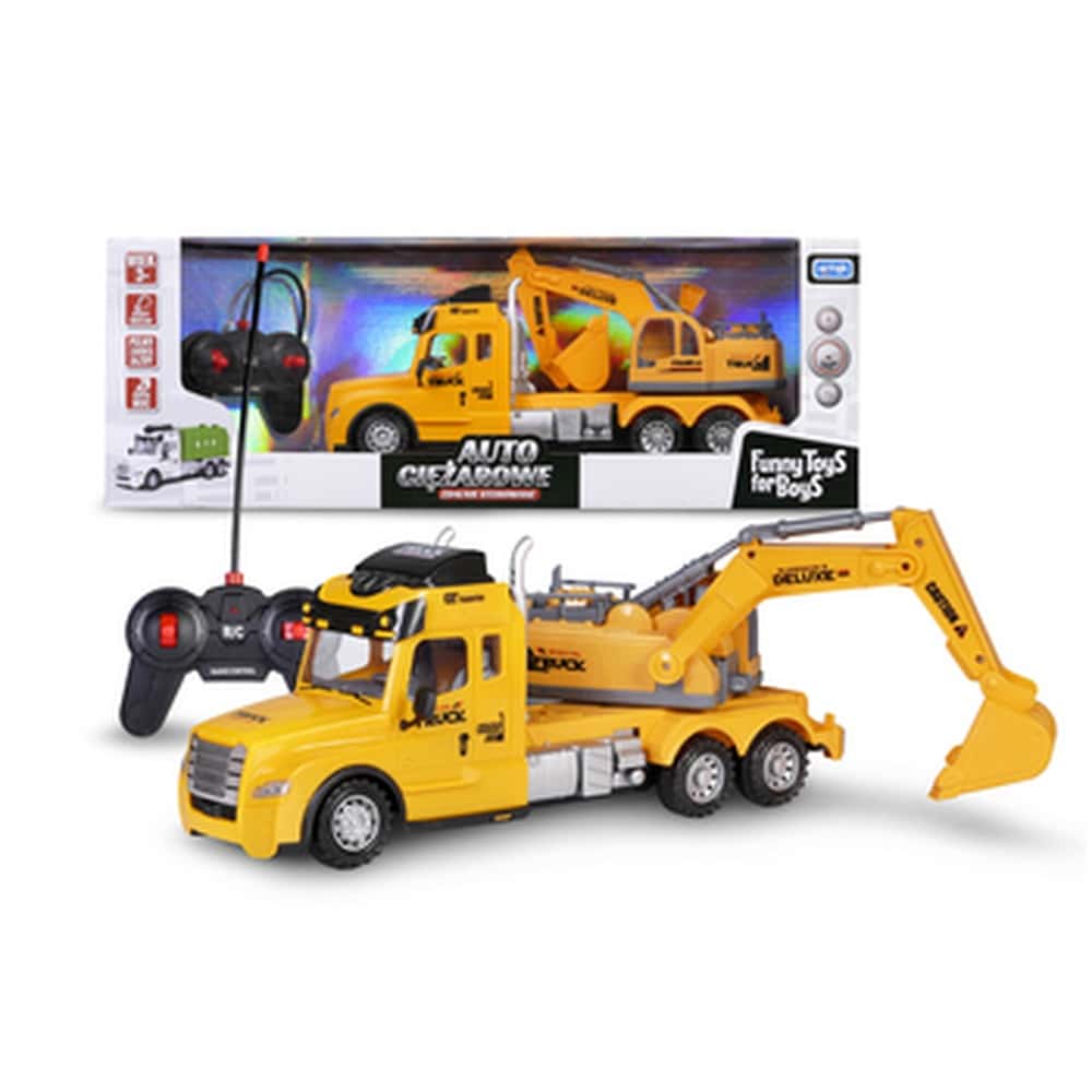 RC Excavator Truck - remote controlled model 35 cm