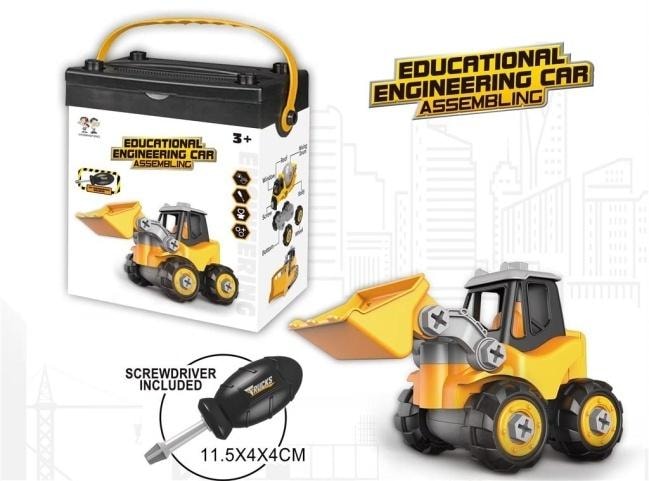 Take-apart car - Educational engineering loader for kids