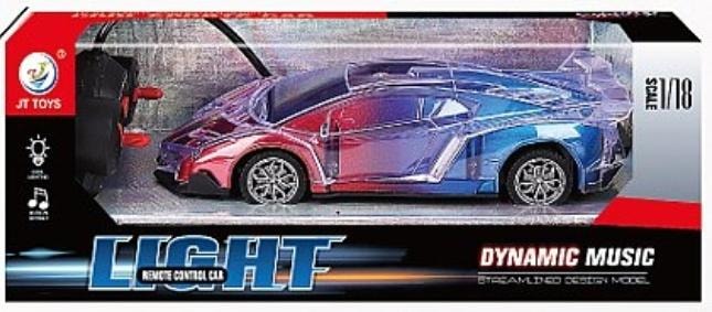 Remote controlled car with light and sound - perfect gift for kids