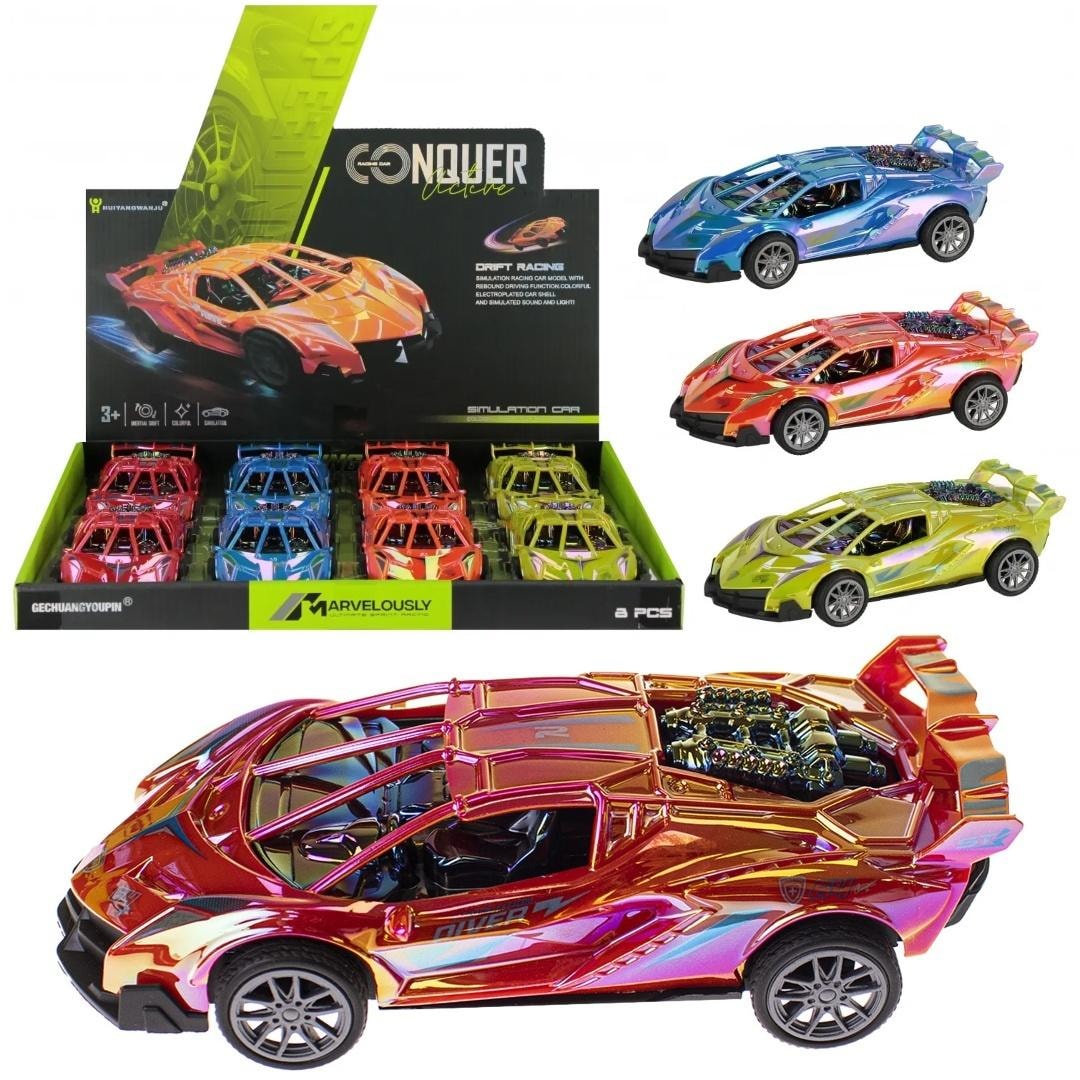 Conquer Drift Racing - Race car with chrome effect