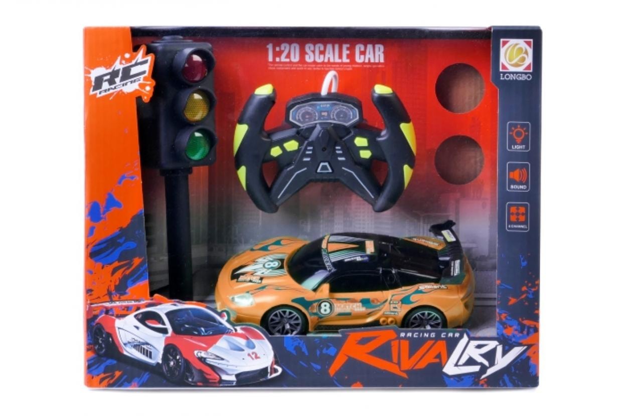 RC Car with accessories - remote controlled model for everyone
