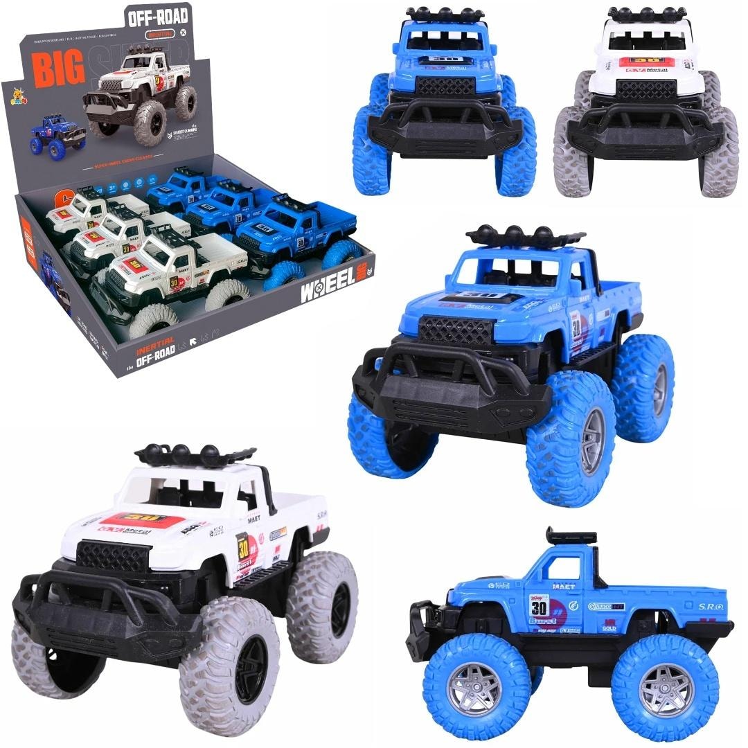 Auto terenowe MIX - Large Monster Truck OFF-ROAD BIG WHEEL with drive