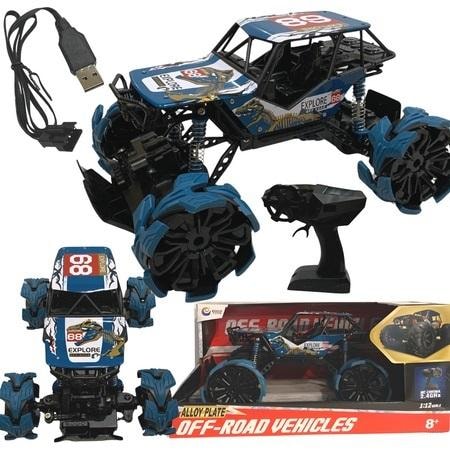 Off-road car R/C - remote controlled car for children 8+