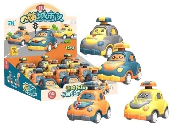 Bity Team Cartoon Car Series - Cartoon Car with drive for children