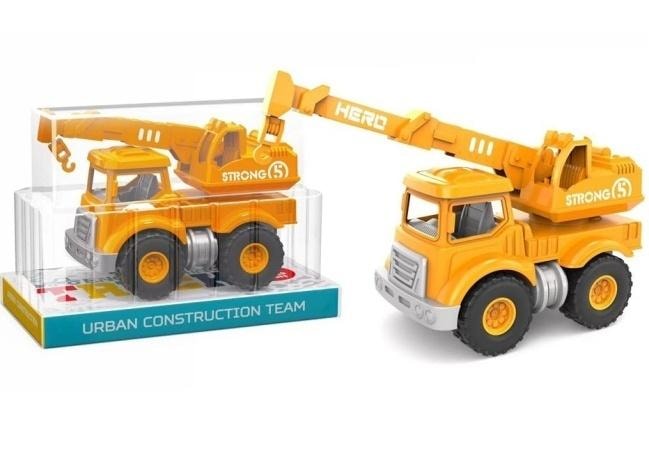 Crane HERO STRONG 5 - construction vehicle for little engineers