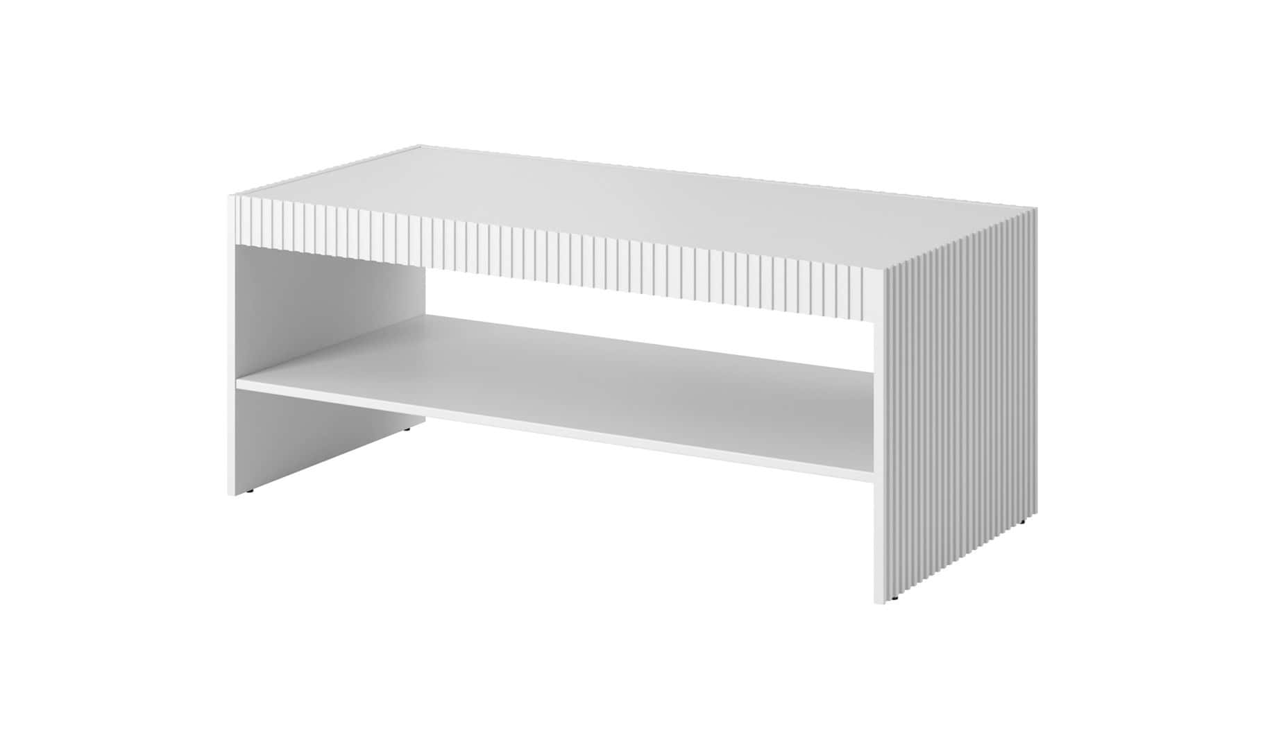 Coffee Table PAFOS 120x60xH.50 White Matte - perfect for living room