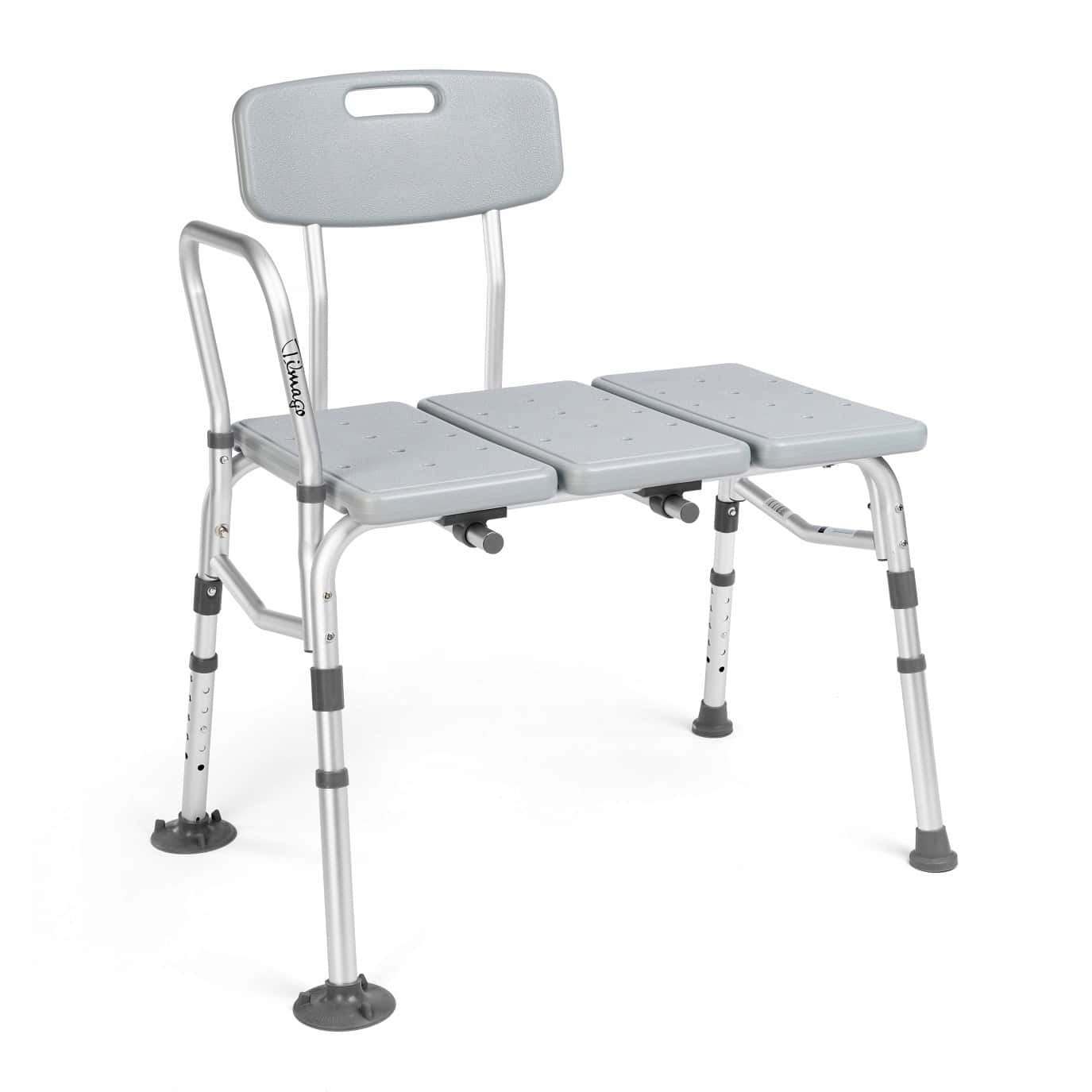 BathTim Bath bench with backrest - comfort and safety in the bathroom