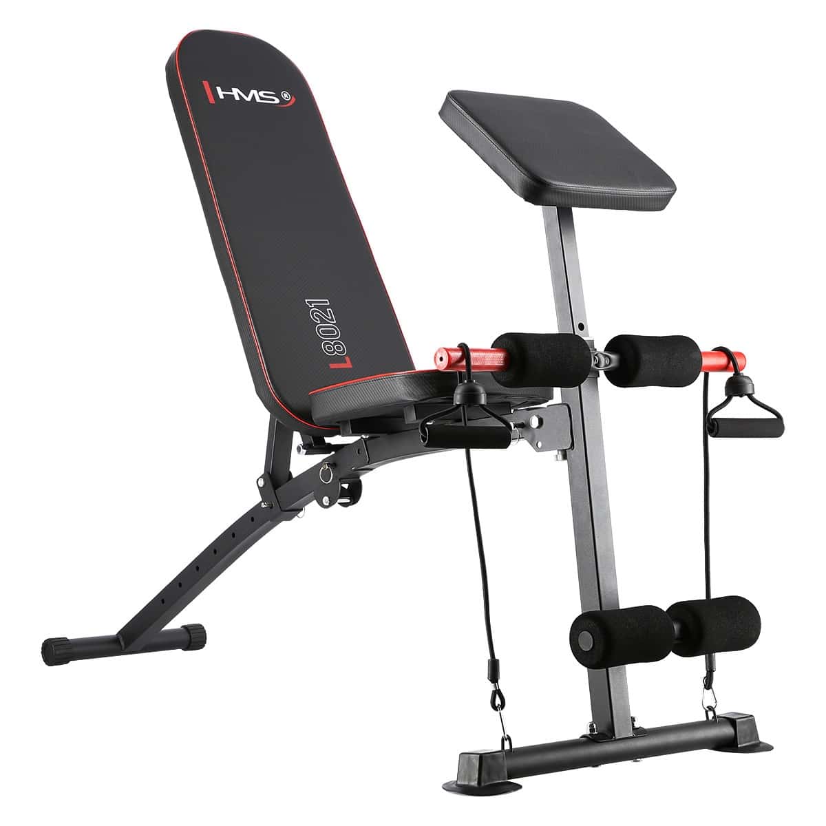 Multifunctional workout bench HMS L8021 for home and gym