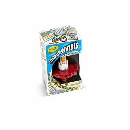 Crayola ColourWhirls Colouring Spinning Top - creative fun for everyone!