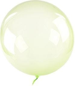 Bubble Balloon Lime Green - transparent balloon for parties