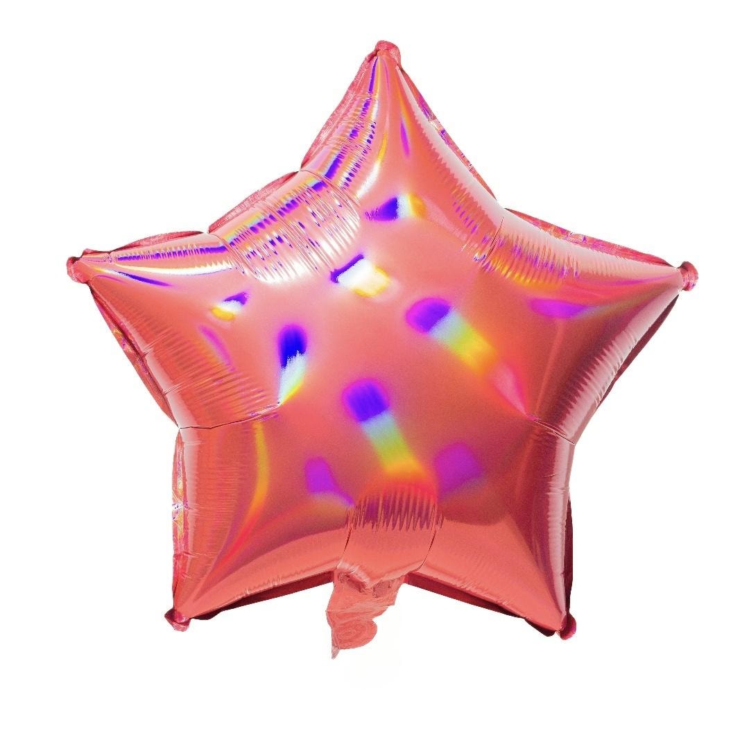 Foil balloon Star pink - decoration for every occasion