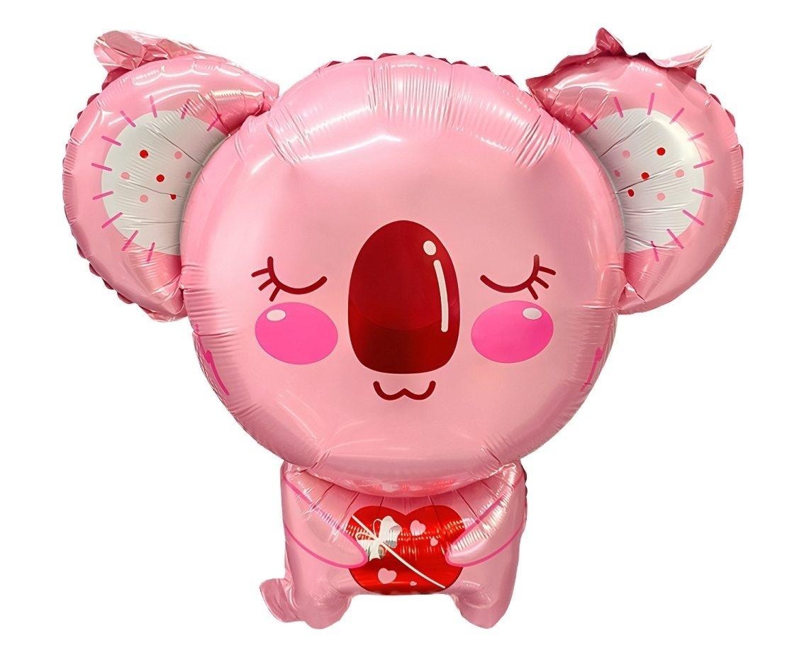 Godan Foil balloon Koala pink - Charming addition for every occasion