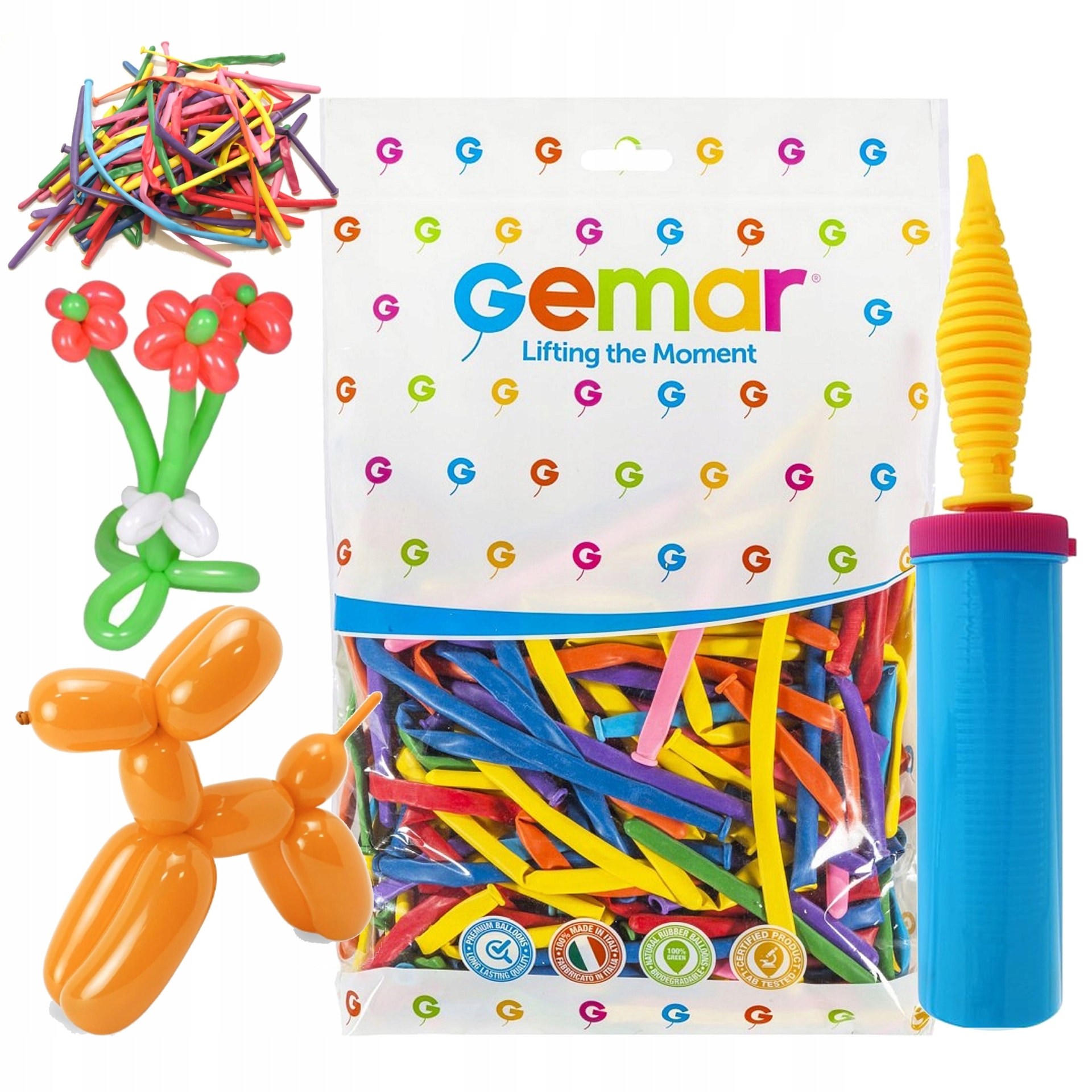 Black Linking Balloons 10 pieces - ideal for decorations