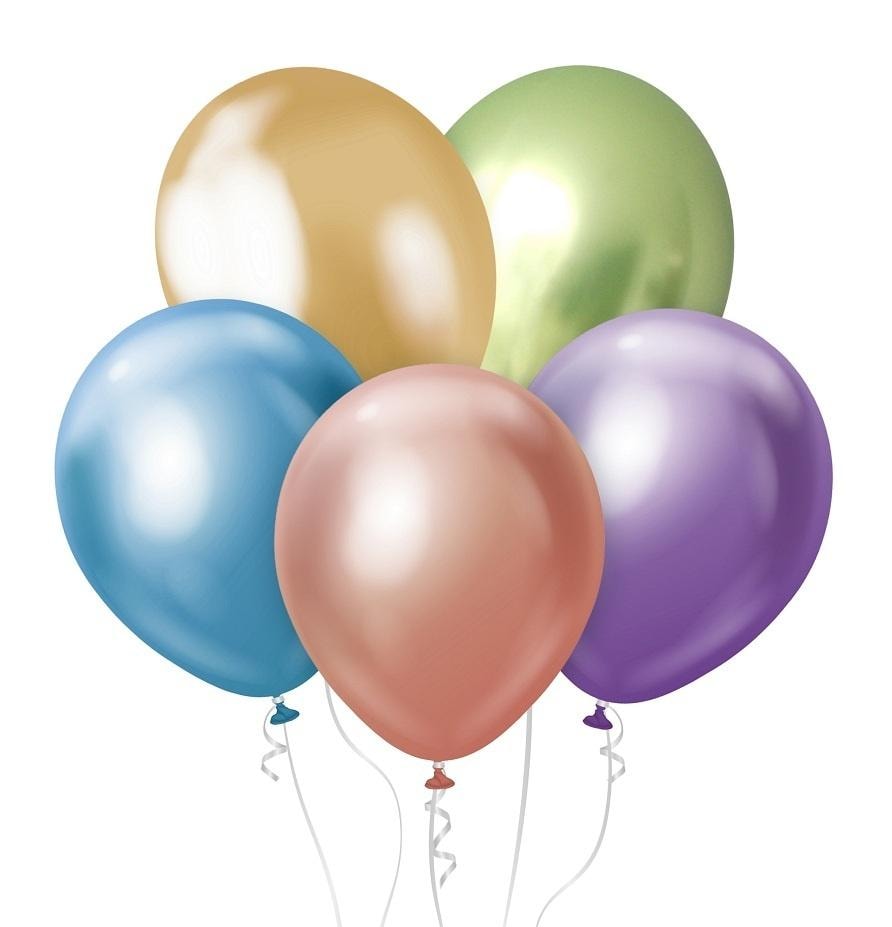 Beauty&Charm Platinum Balloons 30cm - perfect for a party!