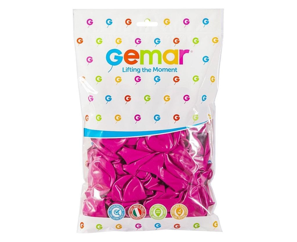 Gemar Pastel Balloons Dark Pink 100 pcs - perfect for a party!