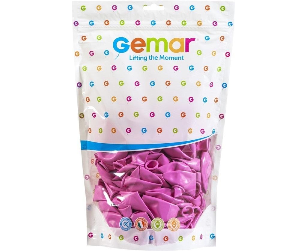 Gemar Pastel Balloons Pink 33 cm 50 pieces - perfect for parties