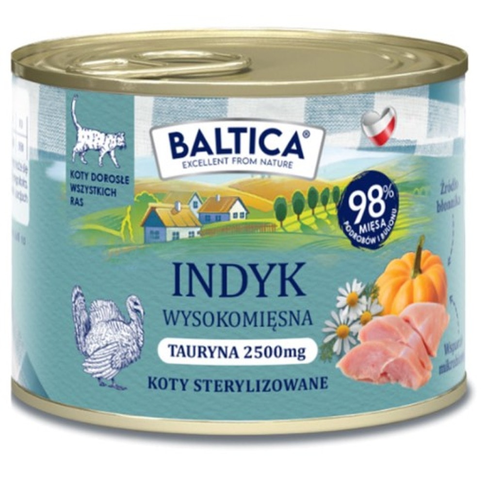 Baltica Tastes of Regions Adult Cat Turkey - food full of flavor
