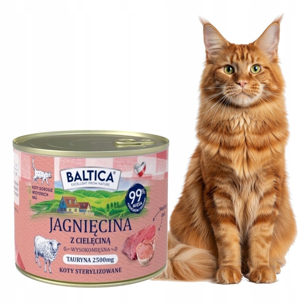Baltica Tastes of Regions Adult Cat Lamb with Veal - tasty meal