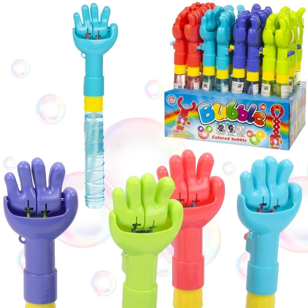 Trifox Soap Bubbles Moving Hand - Colorful MIX for kids