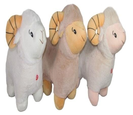 Decorative lamb 18 cm MIX - spring decoration for home