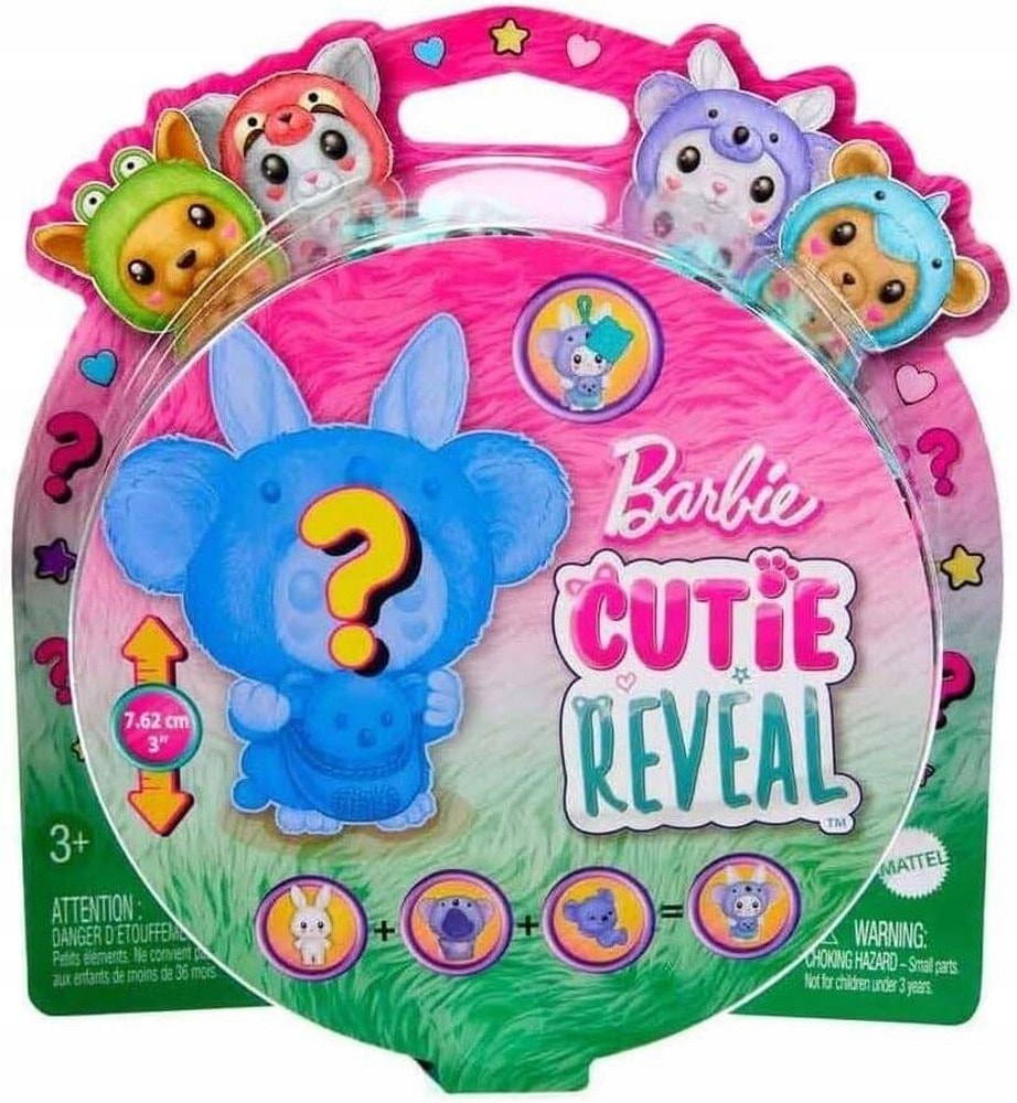 Barbie Color Reveal Balloon with animal - discover the surprise!