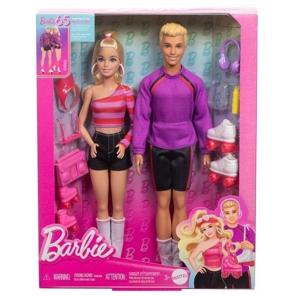 Barbie Fashionistas HXK90 doll with Ken set - a trip back to the 80s