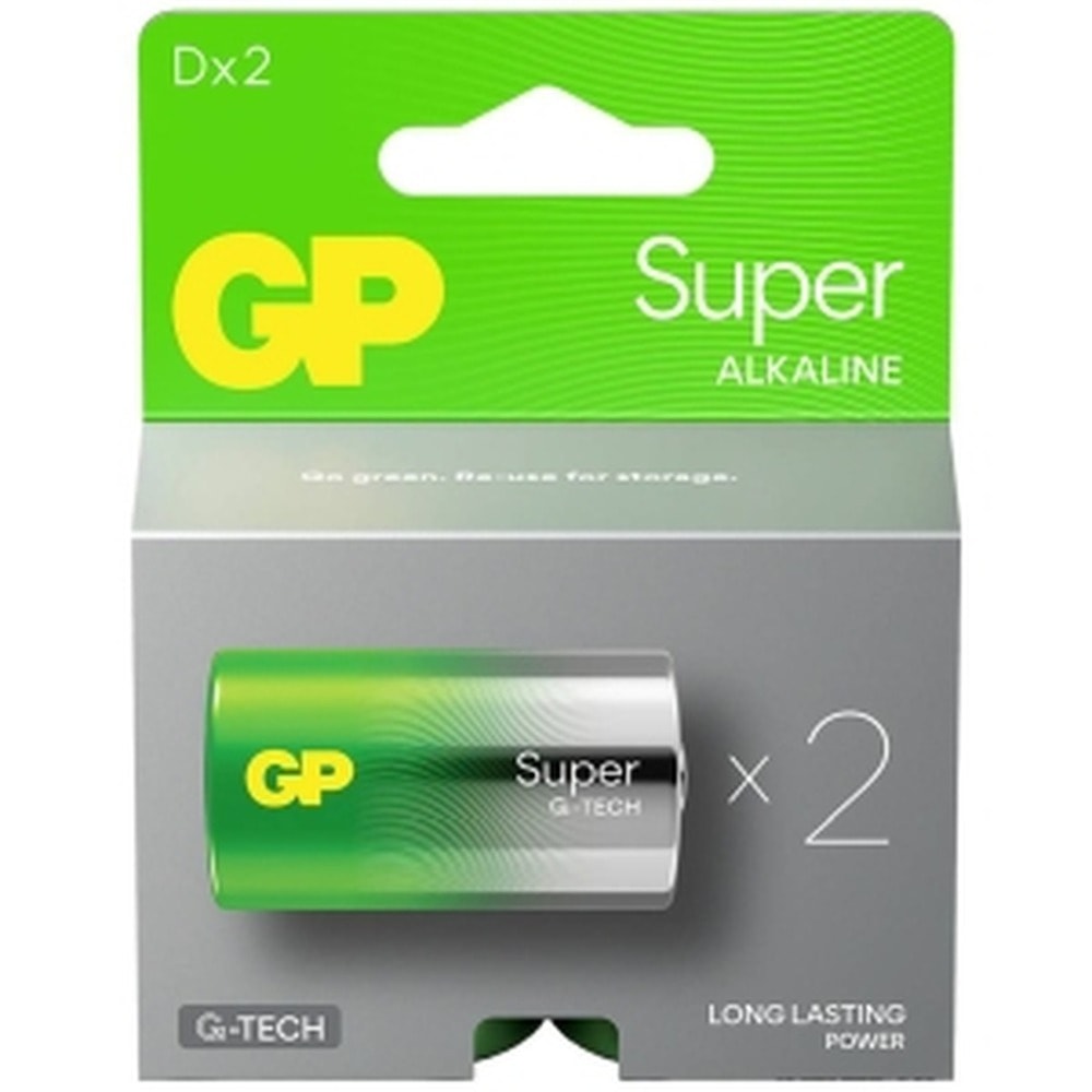 GP Super G-Tech D LR20 - Alkaline Battery 2 pieces