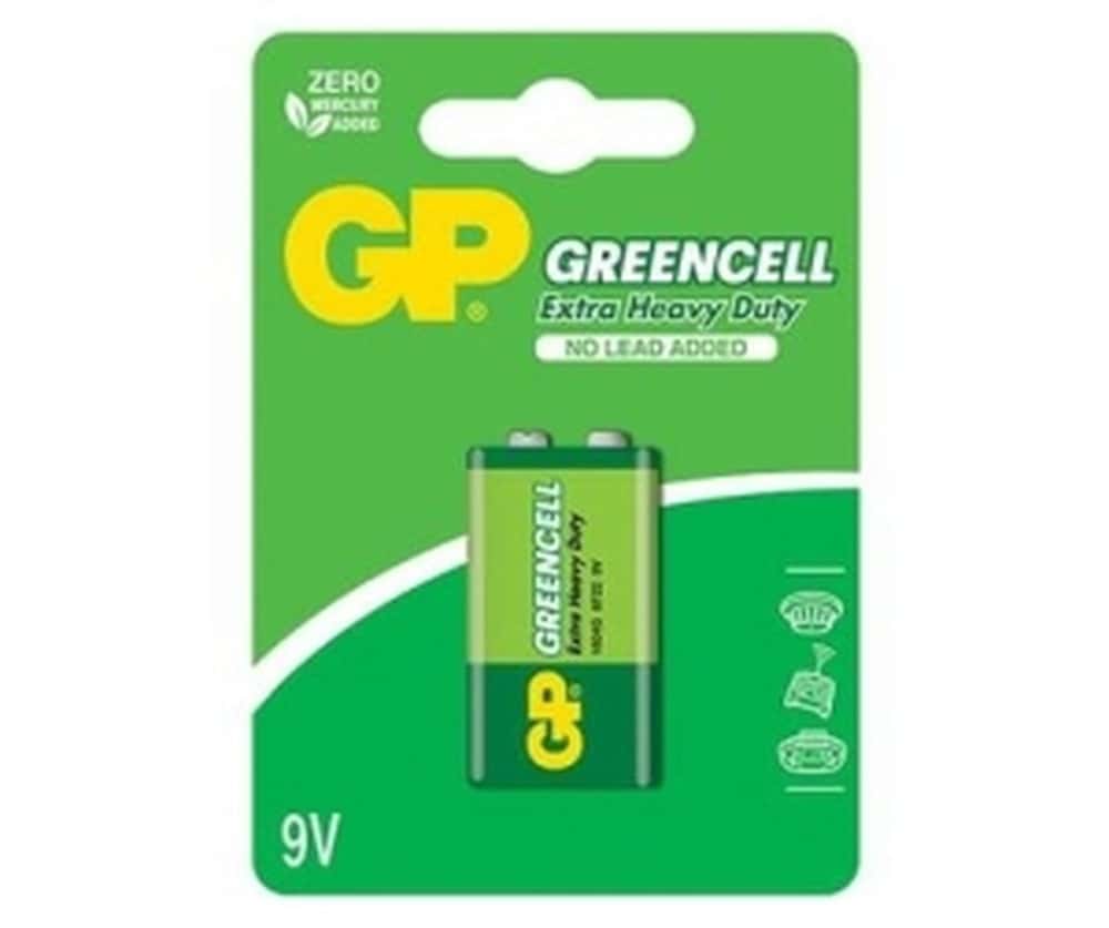 GP Zinc-Chloride Battery 6F22 9V - reliable power source