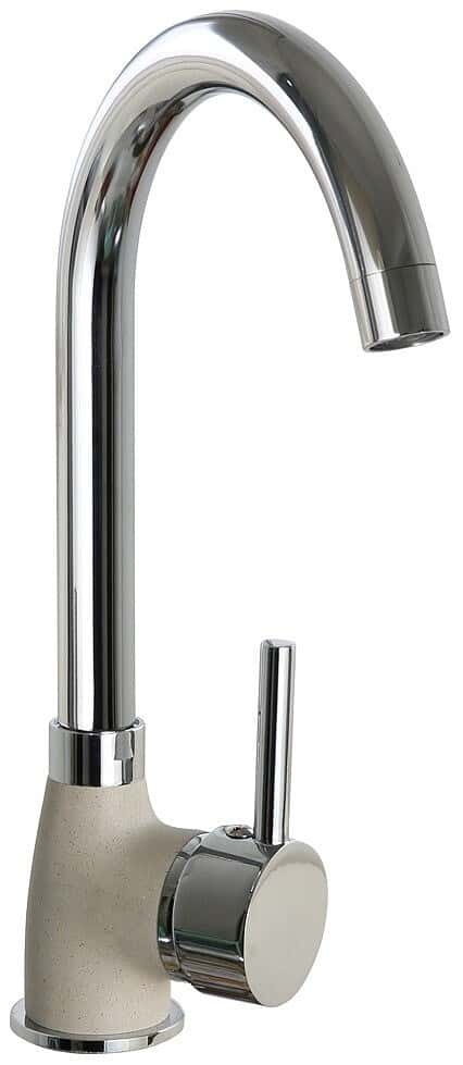 Pyramis Bello Duo - Kitchen faucet granite sand beige - elegance and functionality