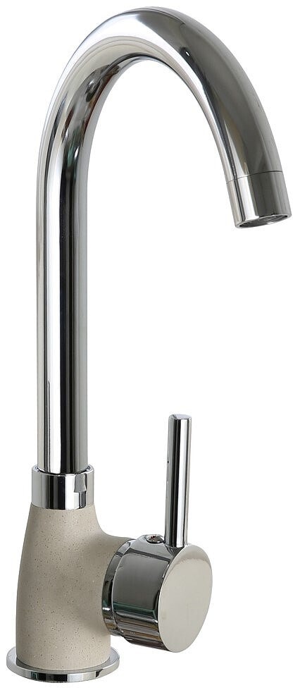 Pyramis Bello Duo - Kitchen faucet granite sand beige - elegance and functionality