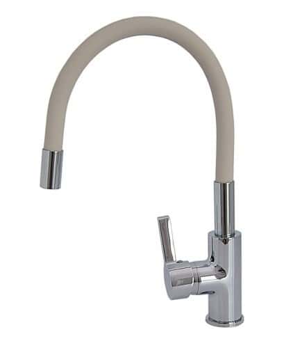 PYRAMIS FLESSI beige flexible kitchen faucet - perfect for modern kitchens
