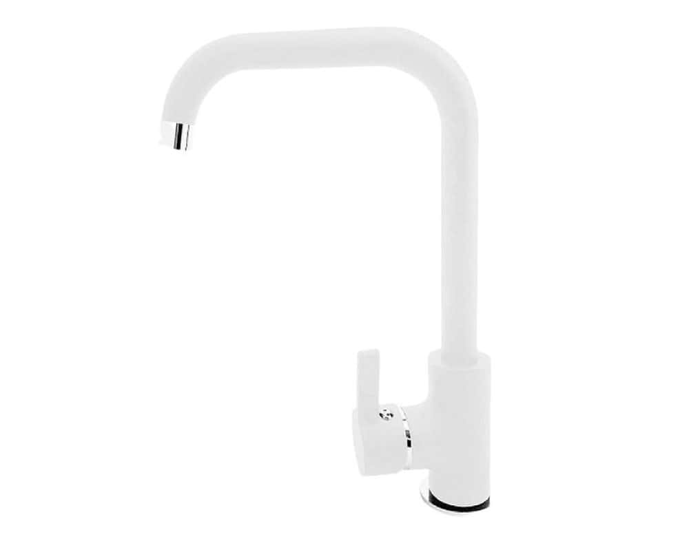 Pyramis Kitchen Faucet Silvio Polar White - Elegance and Functionality