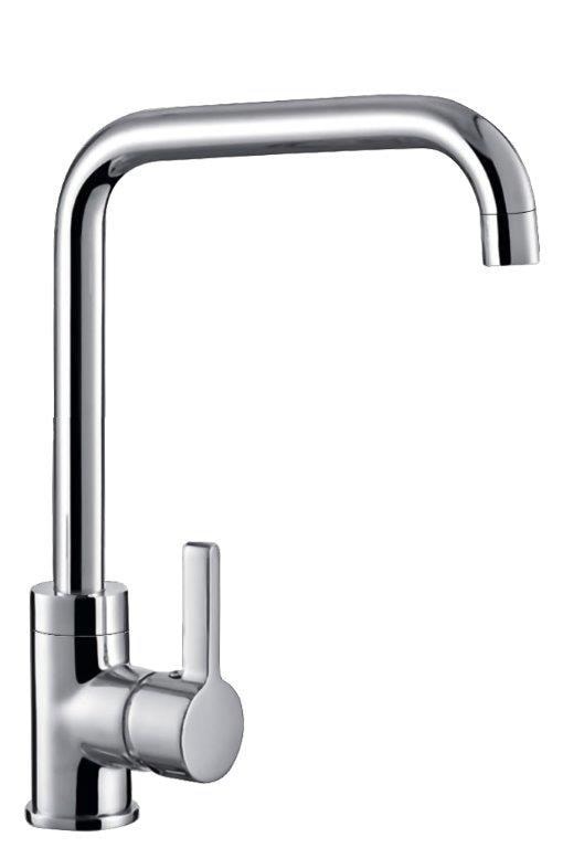 PYRAMIS SILVIO Kitchen Faucet Chrome Steel - perfect for modern kitchen