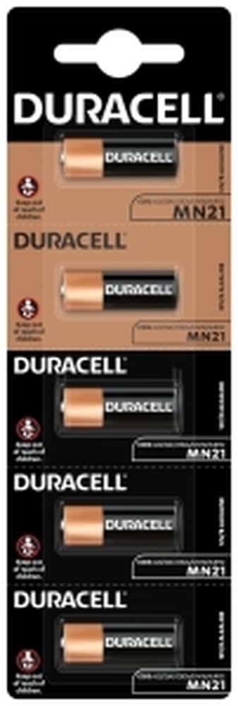 Duracell MN21 - Specialty Battery 5 pieces - reliable power