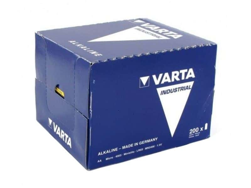 Varta Industrial AA LR6 - Alkaline Batteries 10 pieces