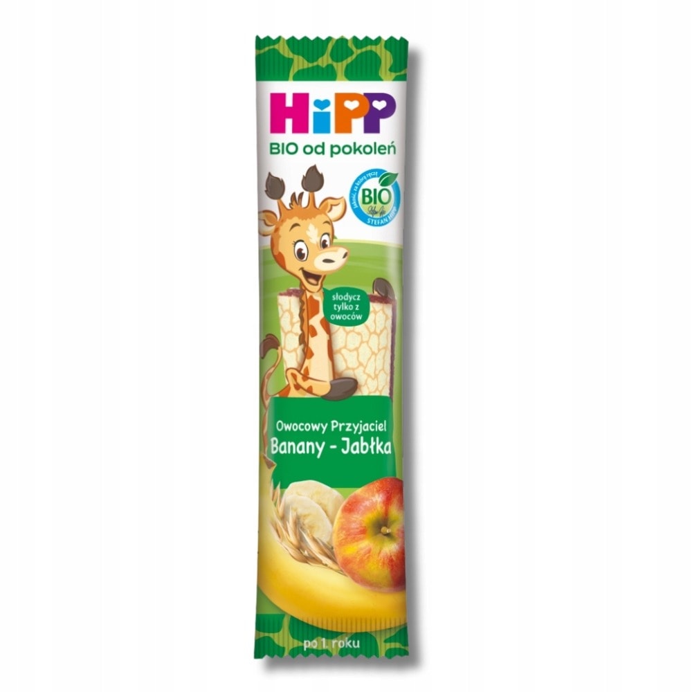 HiPP Organic Banana-Apple Bar - healthy snack for your child