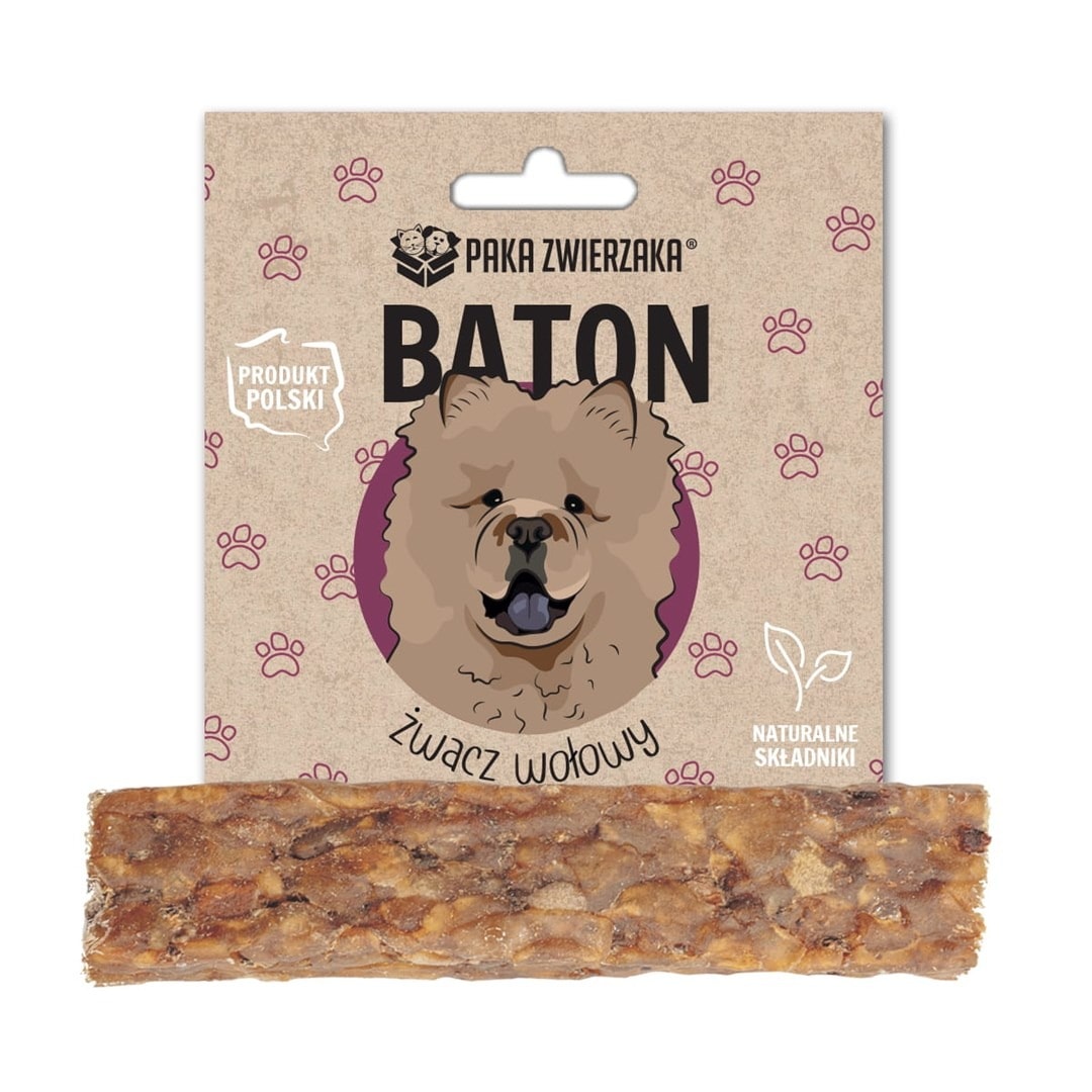 Paka Zwierzaka Beef Tripe Stick 35g - natural treat for your dog