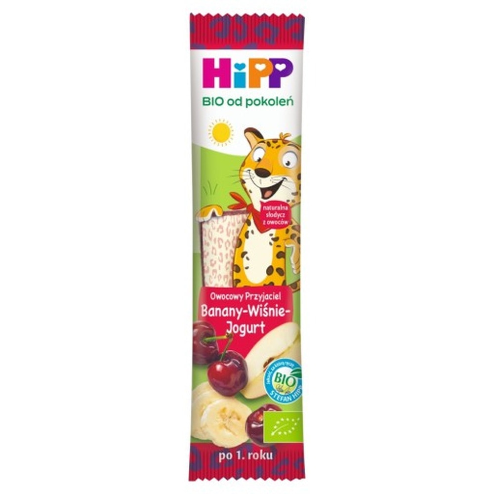 HiPP Fruit bar cherry, yogurt, apple - healthy snack for your child