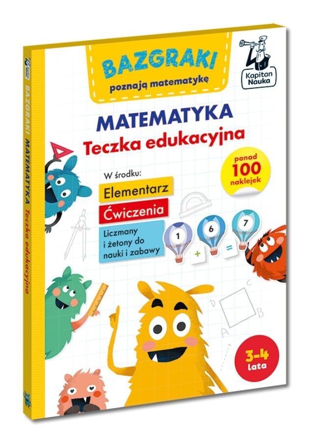 Kapitan Nauka Mathematics Educational Folder Bazgraki - learning through play