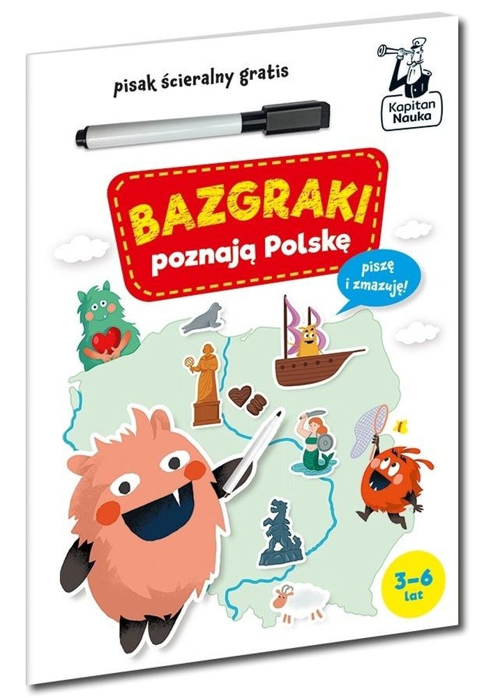 Kapitan Nauka Bazgraki get to know Poland - educational fun for kids