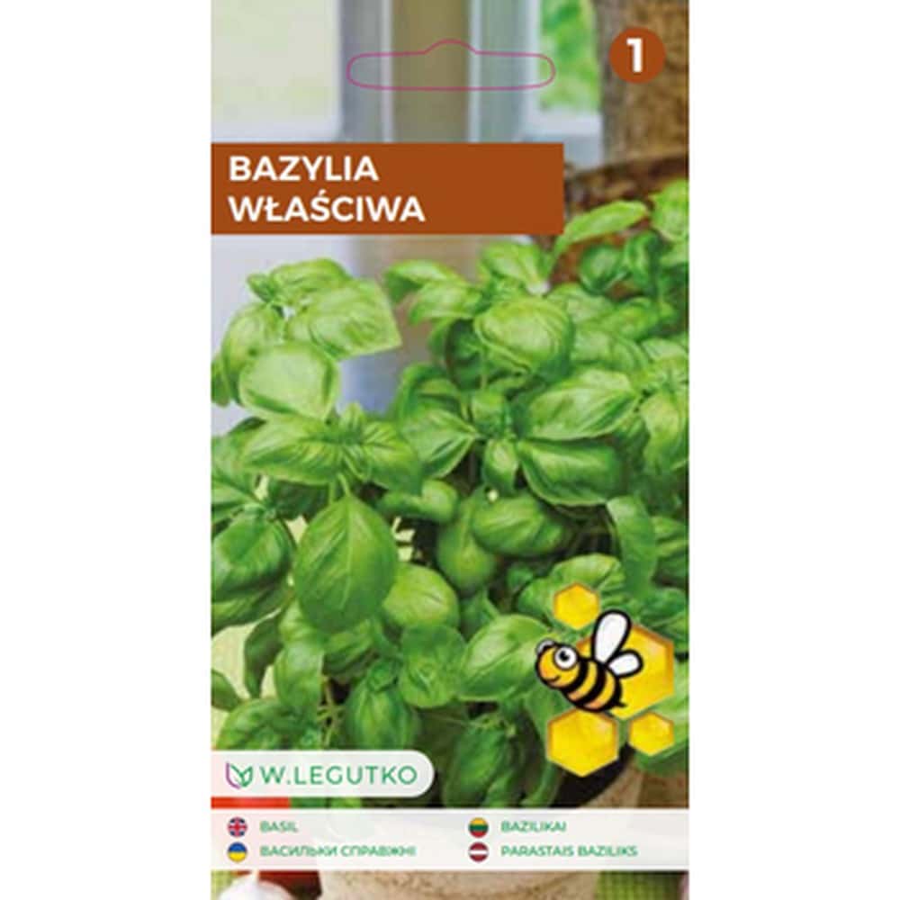Legutko Italian Basil Mixed Varieties - aromatic herbs for your kitchen