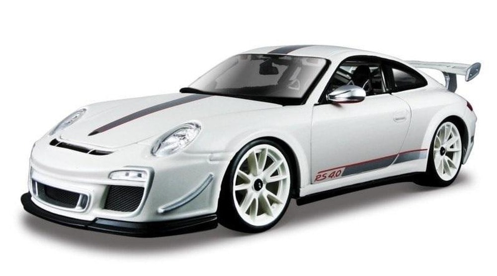 Bburago Porsche GT3 RS 4.0 white - Collector's model