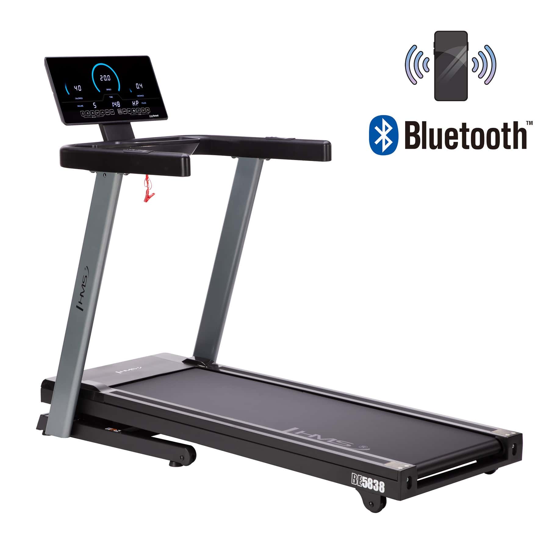 HMS BE5838 Electric Treadmill - ideal for home fitness