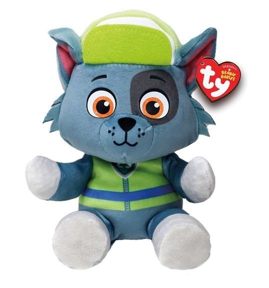Beanie Babies Lic Paw Patrol Rocky - Plush Toy 15 cm