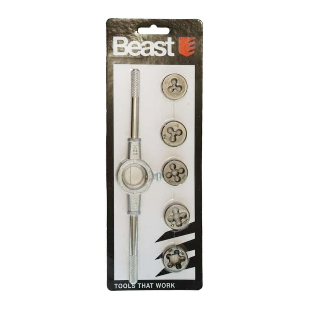 BEAST Metric Die Set with Knob - 6pcs Set for Pipes