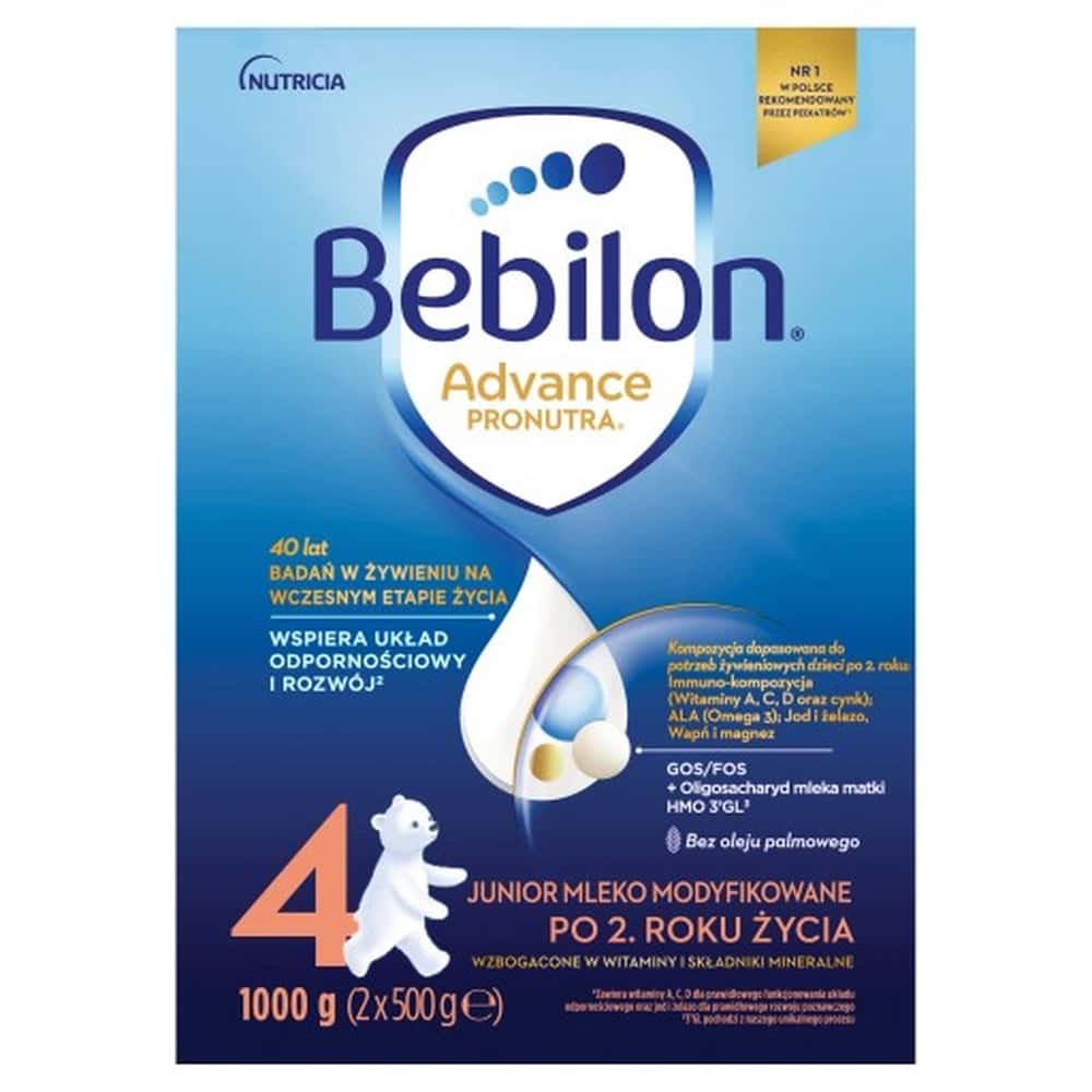 Bebilon Advance 4 - Growing-up milk for children over 2 years 2x500g