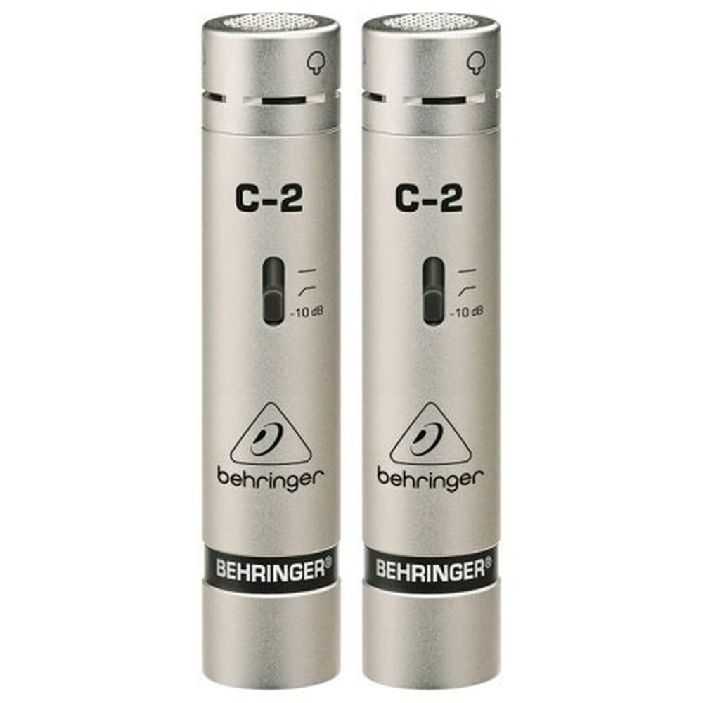 Behringer C-2 - Condenser Microphone Pair for Stereo Recording