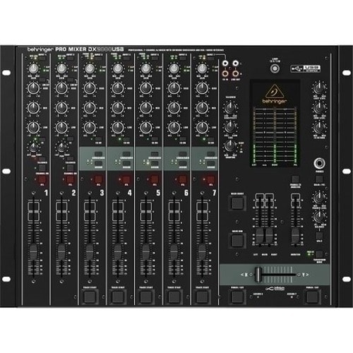 Behringer DX2000USB - Professional DJ Mixer with USB Interface